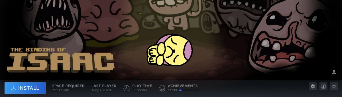anthrocrayon's tweet photo. apparently you can edit the game backgrounds in steam lmao https://t.co/i9z3fAcbIi