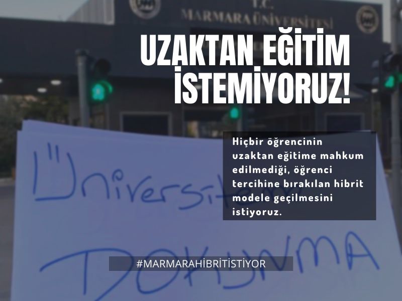 EĞİTİM hakkımı geri istiyorum!!!
#yuzyuze #YuzYuze #onlineegitimistemiyoruz