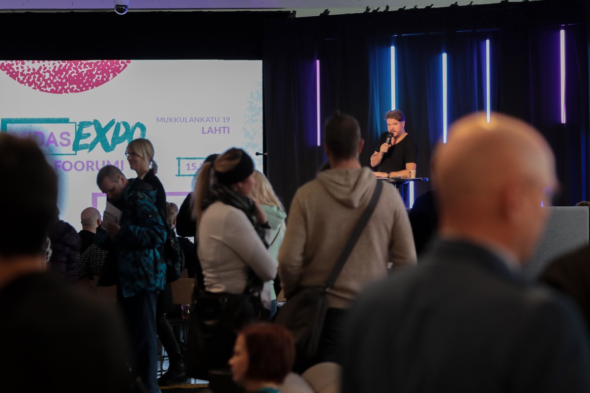MIDAS_expo's tweet photo. Kiitos, että olit mukana MIDAS-expossa! Hanketapahtuma oli onnistunut sekä toteutukseltaan että kävijätavoitteiltaan.

Vastaathan lyhyeen kyselyymme: https://t.co/NbCa6C47lt

Toivottavasti näemme pian uudelleen! 🙏

Kuva: Tommi Mustaniemi

#MIDASexpo #hanketyö https://t.co/AV1zVlAOdj