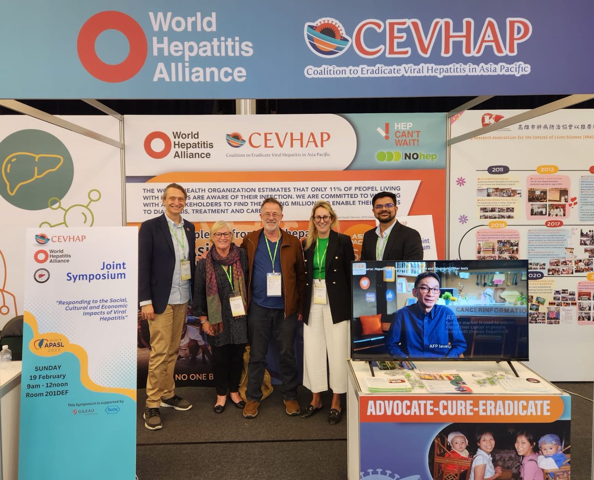 Hep_Alliance's tweet photo. We are thrilled to be at #APASL with @CEVHAP 🙌
If you're attending #APASL in #Taiwan, come say hello at our booth, and don't forget to join our joint symposium on Sunday 😉
@caryjameslondon @JennyA_Johnston
#apasl2023 #HepCanWait https://t.co/4ybqciSoct