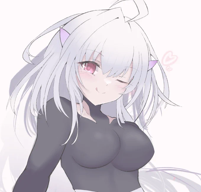 進捗〜〜!!インナーの妹描いてます 