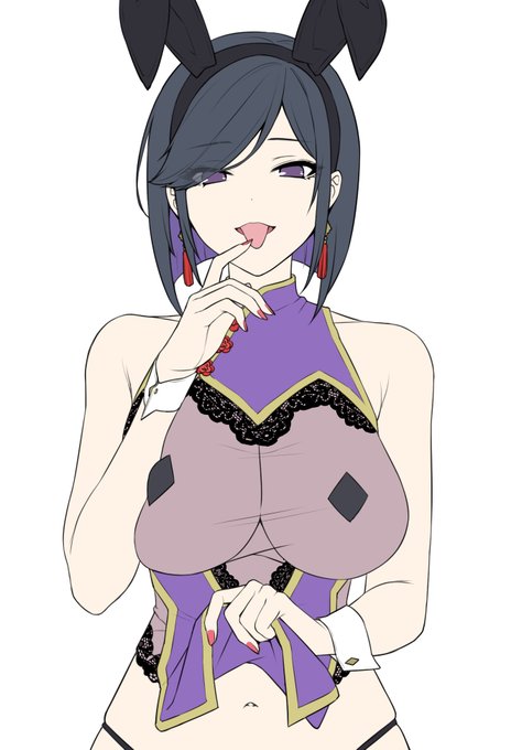 見せてくれるバニーお姉さんwip🐰今日はここまで 