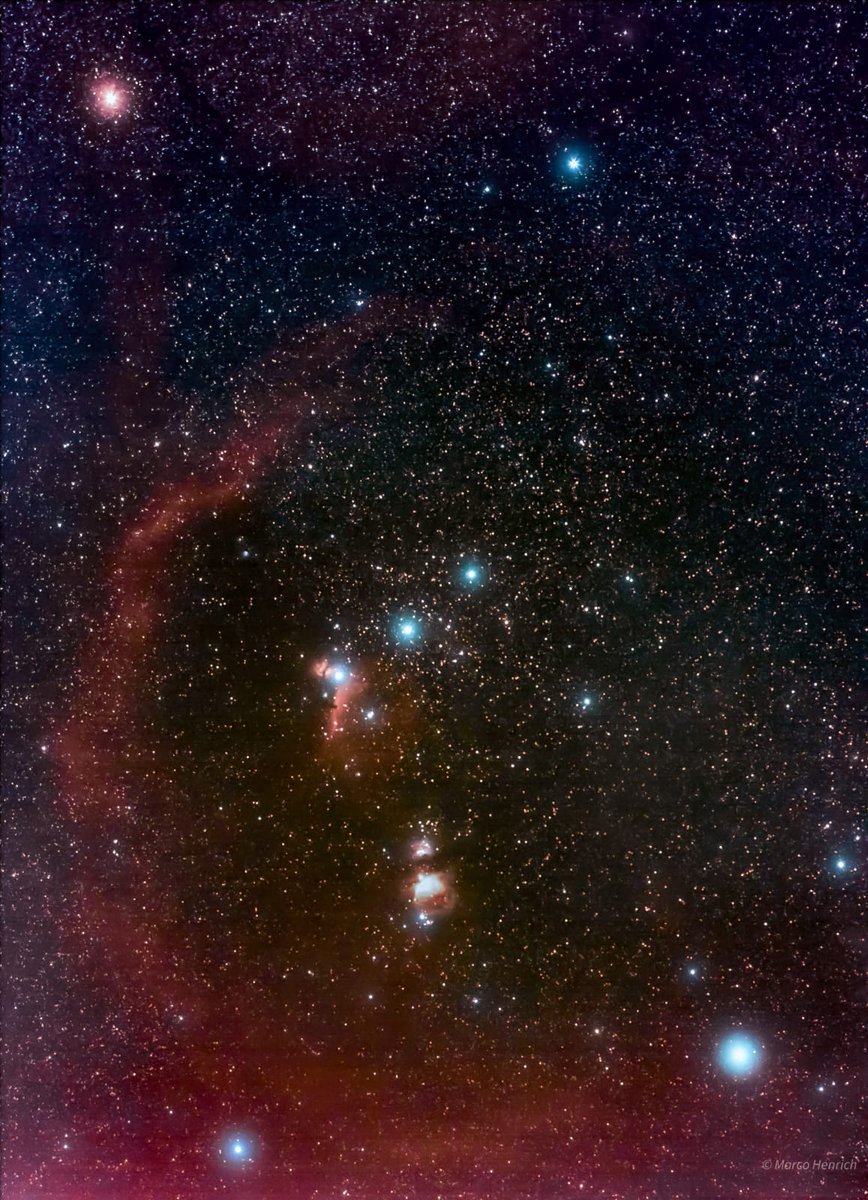 #BarnardsLoop #Nebula in #Orion by Marco, 20x40sec, F/3.5, ISO800 #Canon70D #CLSfilter #Canon 24mm #clsfilter #ThePhotoHour #Astrophotography #Mittelhessen #Hessen #sky #astropix #MostwantedAstro #astroimaging #deepsky #space #Giessen #Wetzlar #Solms #stars #stargazing #StormHour