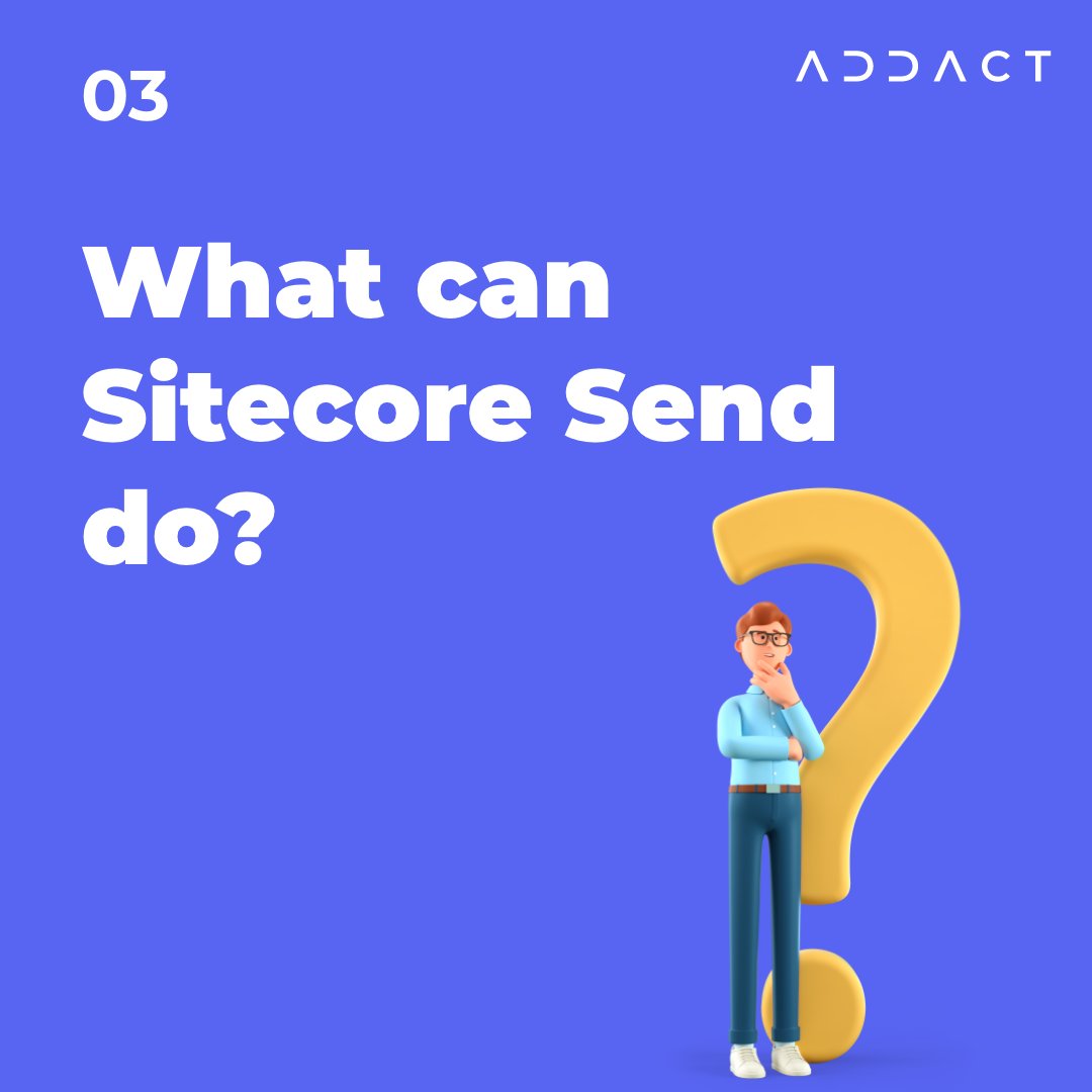 AddactTech's tweet photo. Sitecore Send is an automated email marketing tool developed into the Sitecore Experience Platform that allows businesses to create targeted email campaigns.  

Find out more: https://t.co/lw7Sn6uo0u  

#addact #sitecore #sitecoresend #emailmarketing #marketing #emailcampaigns https://t.co/o91s8IC8AZ