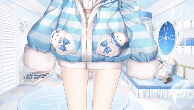 かわええ #雪花ラミィ新衣装 