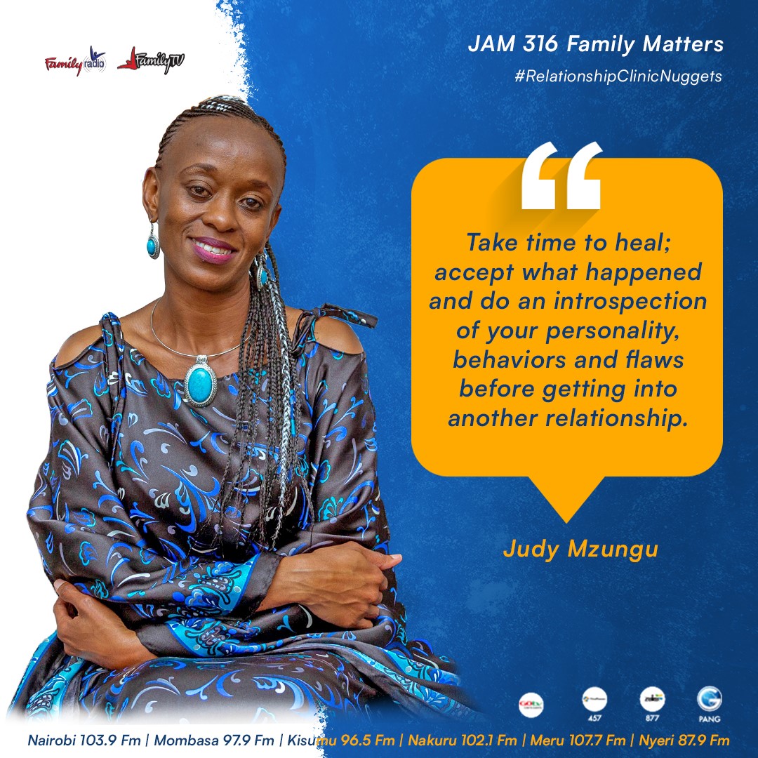 Catch up with the full #relationshipthursday with @JudyMzungu on Youtube: 
youtu.be/94rD9F6EgKE

#relationship 
#familymatters 
#healing