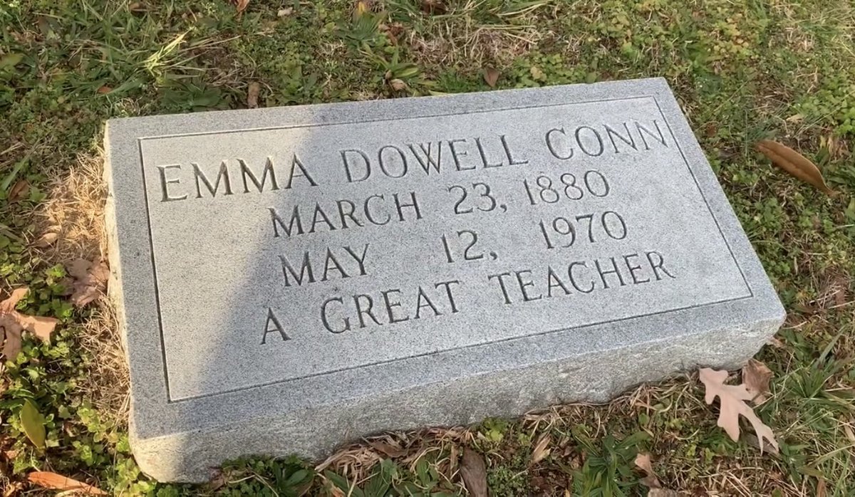 Daniel Gridley, M.Ed. (@gridleydaniel) on Twitter photo Who was <a href="/ConnMagnet/">Conn Magnet Elementary</a> named after?
“A great teacher”
Emma Conn
1880 - 1970
Raleigh native
Teacher for Raleigh City Schools: 20 years
Principal for Raleigh City Schools: 30 years
Focus was on social, emotional, & behavioral learning with all students.
youtu.be/QKbHNyRoNXo Who was <a href="/ConnMagnet/">Conn Magnet Elementary</a> named after?
“A great teacher”
Emma Conn
1880 - 1970
Raleigh native
Teacher for Raleigh City Schools: 20 years
Principal for Raleigh City Schools: 30 years
Focus was on social, emotional, & behavioral learning with all students.
youtu.be/QKbHNyRoNXo