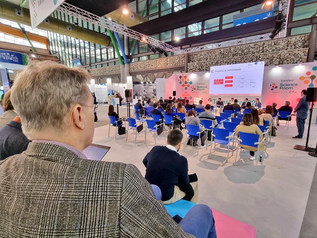 ForoTransfiere's tweet photo. ✅️ Mesa redonda "Apoyo al emprendimiento innovador y la transferencia de conocimiento universidad-empresa: la experiencia #INTECMED" en el #ScienceRoom de #Transfiere2023.
➡️ @CTAndalucia, @camaradesevilla, @espacio_RES, #SmartWheelchair, @CulturalFit_ y #VoicitTechnologies. https://t.co/h7WrIBRjW6