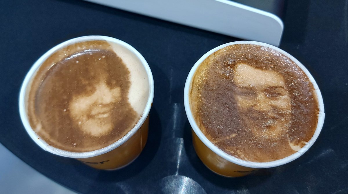 Cappuccinos catching our best side at the Stryker booth this morning! 
#BACOInternational2023