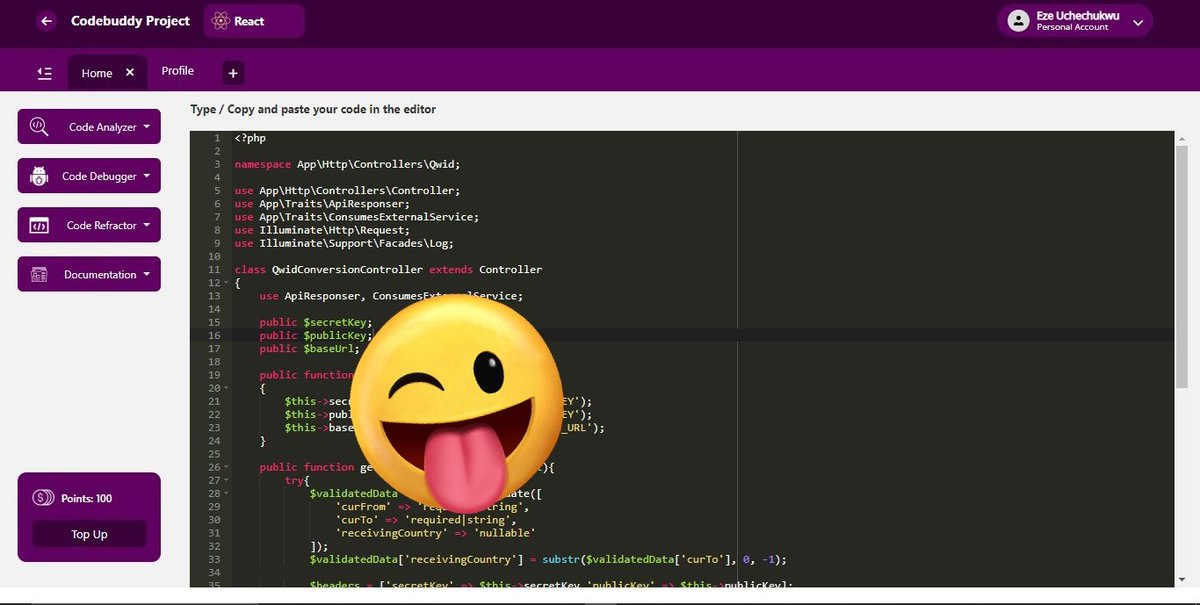 echo_vick's tweet image. #Codebuddy Sneak Peek!😁