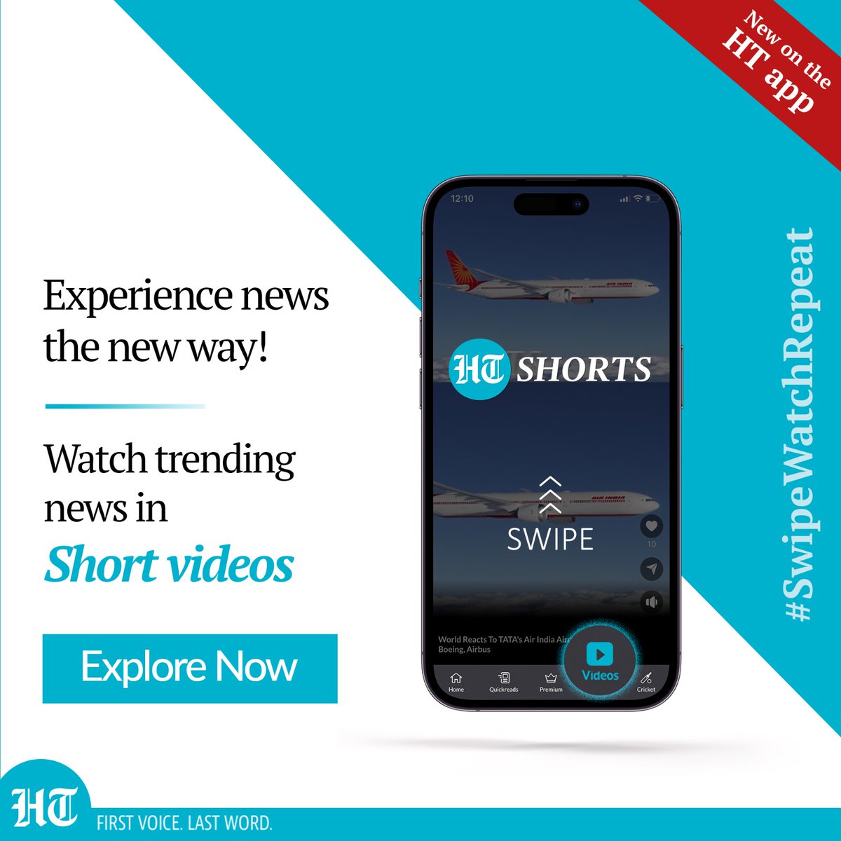 htTweets's tweet photo. Watch the latest news on HT Shorts, NOW!  💁🏻‍♀️

Click here: https://t.co/RDS43AXJWB

#HindustanTimes #HTShorts #SwipeWatchRepeat #WatchNow https://t.co/nKzNFqsV8n
