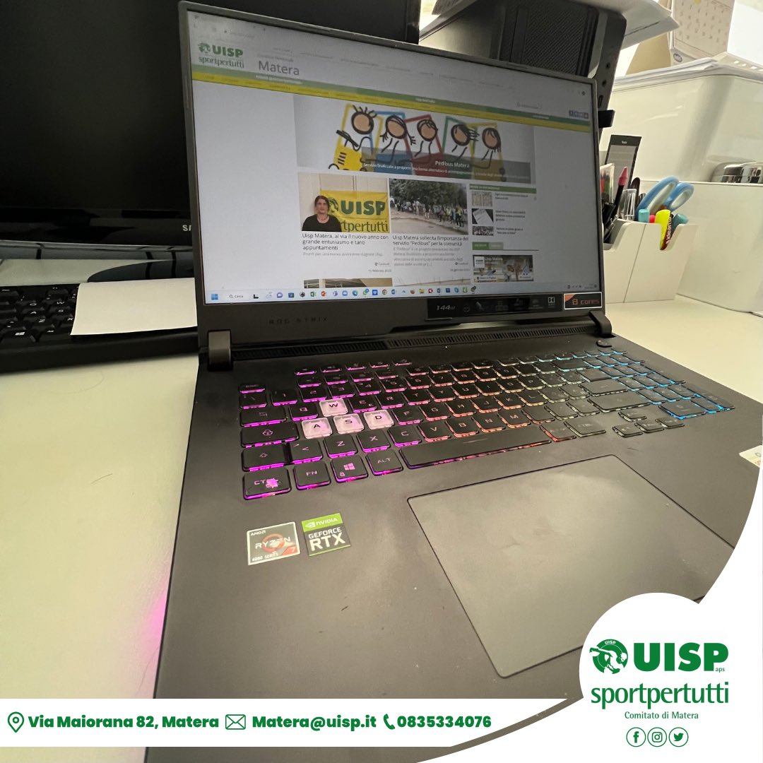 💻 Oggi siamo impegnati nell’aggiornamento delle attività sul nostro sito 💪🏼

Seguiteci per non perdervi le varie iniziative! 😊

#Uisp #UispMatera #Dietrolequinte ✅