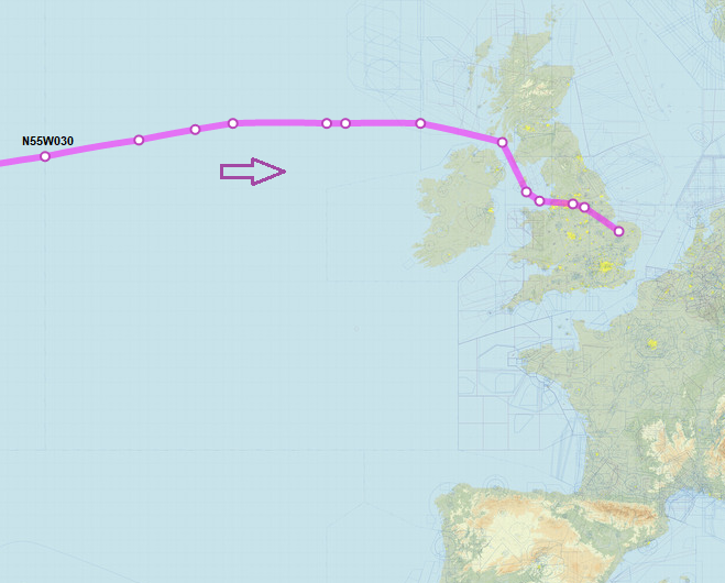 SirListenalot's tweet photo. #KC135 #AE0669 as #ROMA94 out of Mildenhall on its way to help (six) #F35's as #TREND41 to get to Europe. Joining at 30 West, I suppose https://t.co/yHipCI6oy8