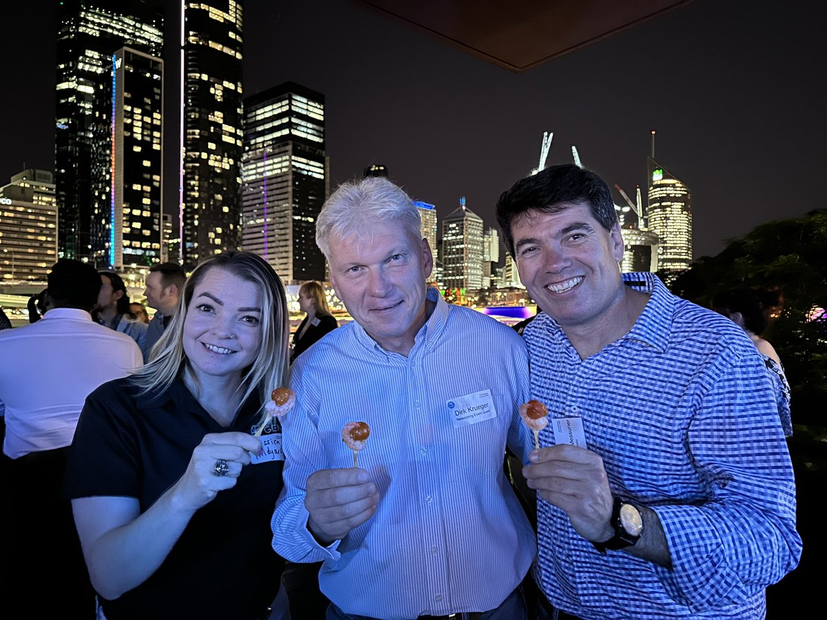 ‘Shrimply’ the best at the ON program networking tonight. Lovely to return to <a href="/ONaccelerator/">CSIRO’s ON Program</a> as part of this incredible spin out <a href="/GenicsG/">Genics</a> 🦐