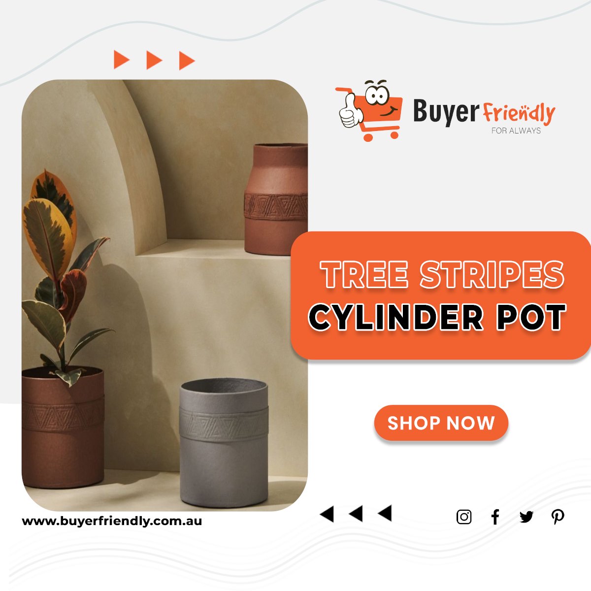 Feel Good About What You Buy

buyerfriendly.com.au/~8421385

#pottery #buyerfriendly #buyerfriendlyau #ceramicpots #potplants #flowerpots #plantpot #planters #terracottapots #gardenpots #plantpots #planter