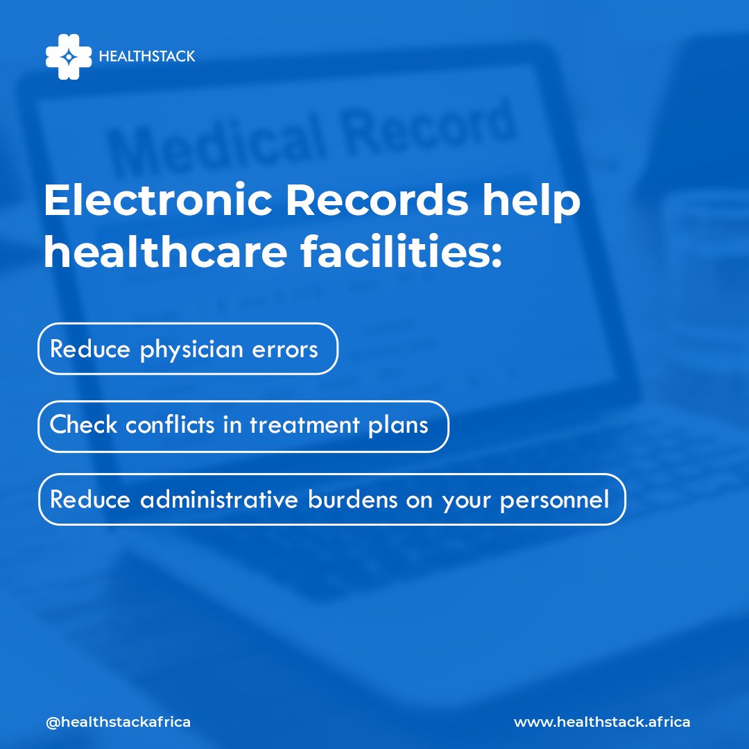 Healthstackafr1's tweet image. Electronic Medical Records are the best step you can take in taking your healthcare facilities to the next level, and with HealthStack Africa, this transition can be seamless.

Paper Kills, Heathstack saves lives

#healthstack #healthtech #startup #Health #tech