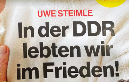 schnellenbachj's tweet image. Es sei denn, man bekam bei der Ausreise einen Schuss in den Rücken ab, aber das sind natürlich Petitessen.