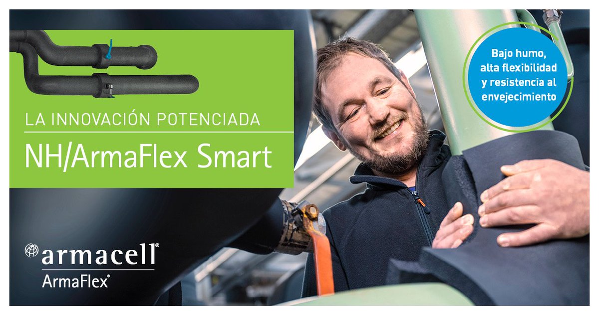 Nuestra solución NH/ArmaFlex Smart es una espuma elastomérica de alta flexibilidad, más fácil y rápida de instalar. Una tecnología exclusiva e innovadora. 

Bienvenido al siguiente nivel en la tecnología NH/ArmaFlex➡️ bit.ly/3K941je

#armacell #espuma #construcción