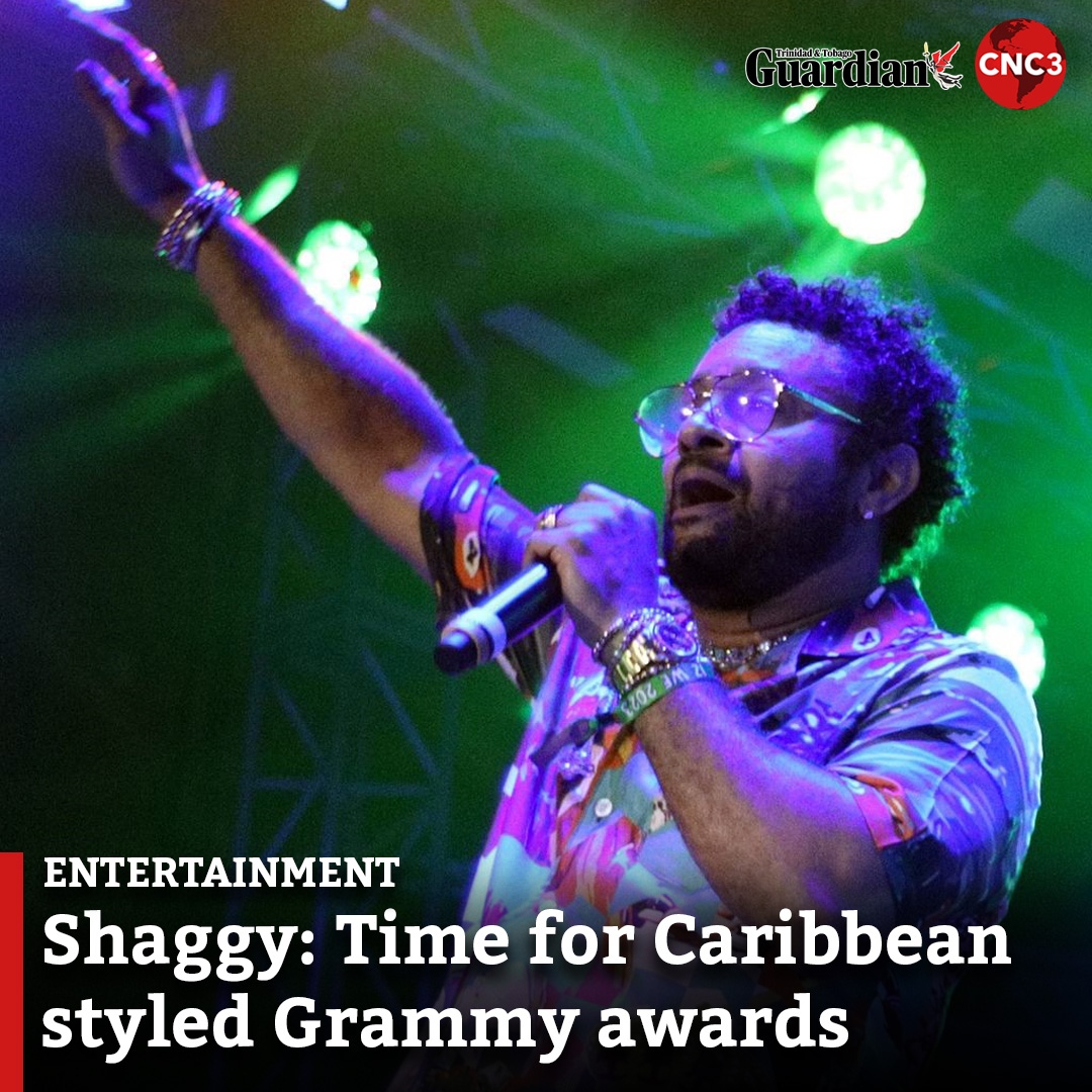 GuardianTT's tweet photo. "I think ... just create a Caribbean Grammy where our music will be able to compete instead of just one style of music.”
—Shaggy, Jamaican reggae star 

Read more... 
https://t.co/YItF8lWg9J https://t.co/jKQcwUrdE3