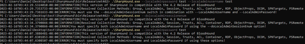 theluemmel's tweet image. Implementing failsafe options for the new SharpHound flags &amp;lt;3

#Bloodhound #sharphound