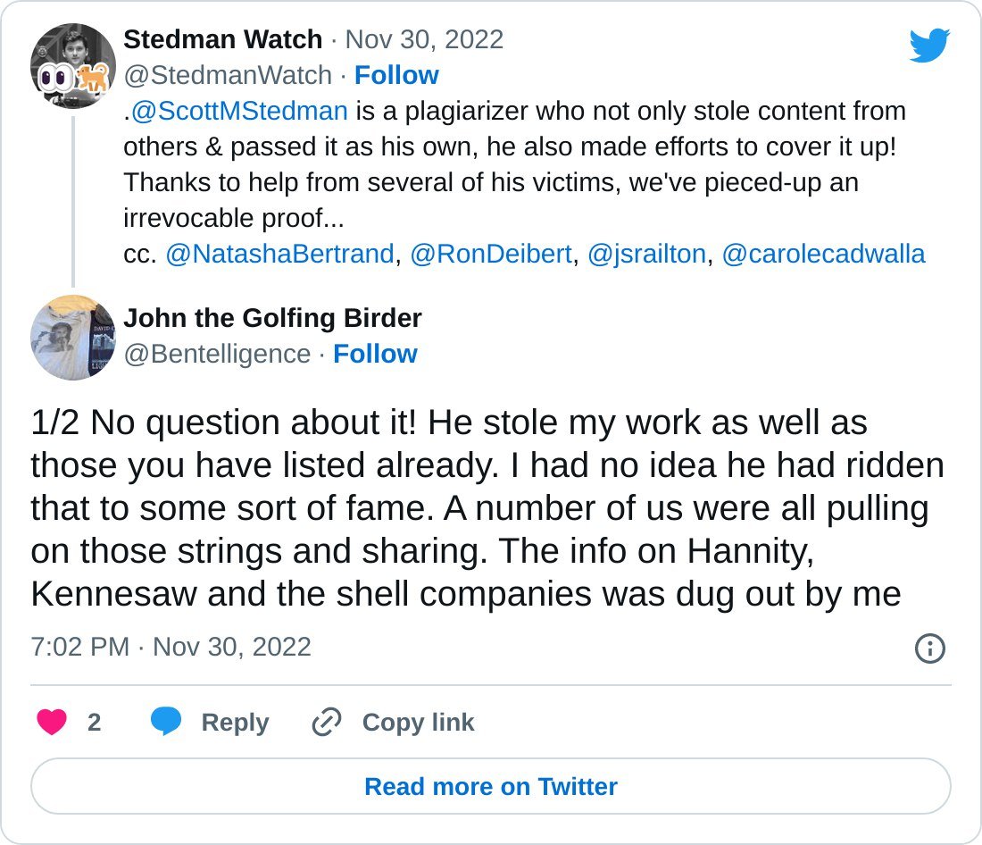 Stedman Watch tweet media