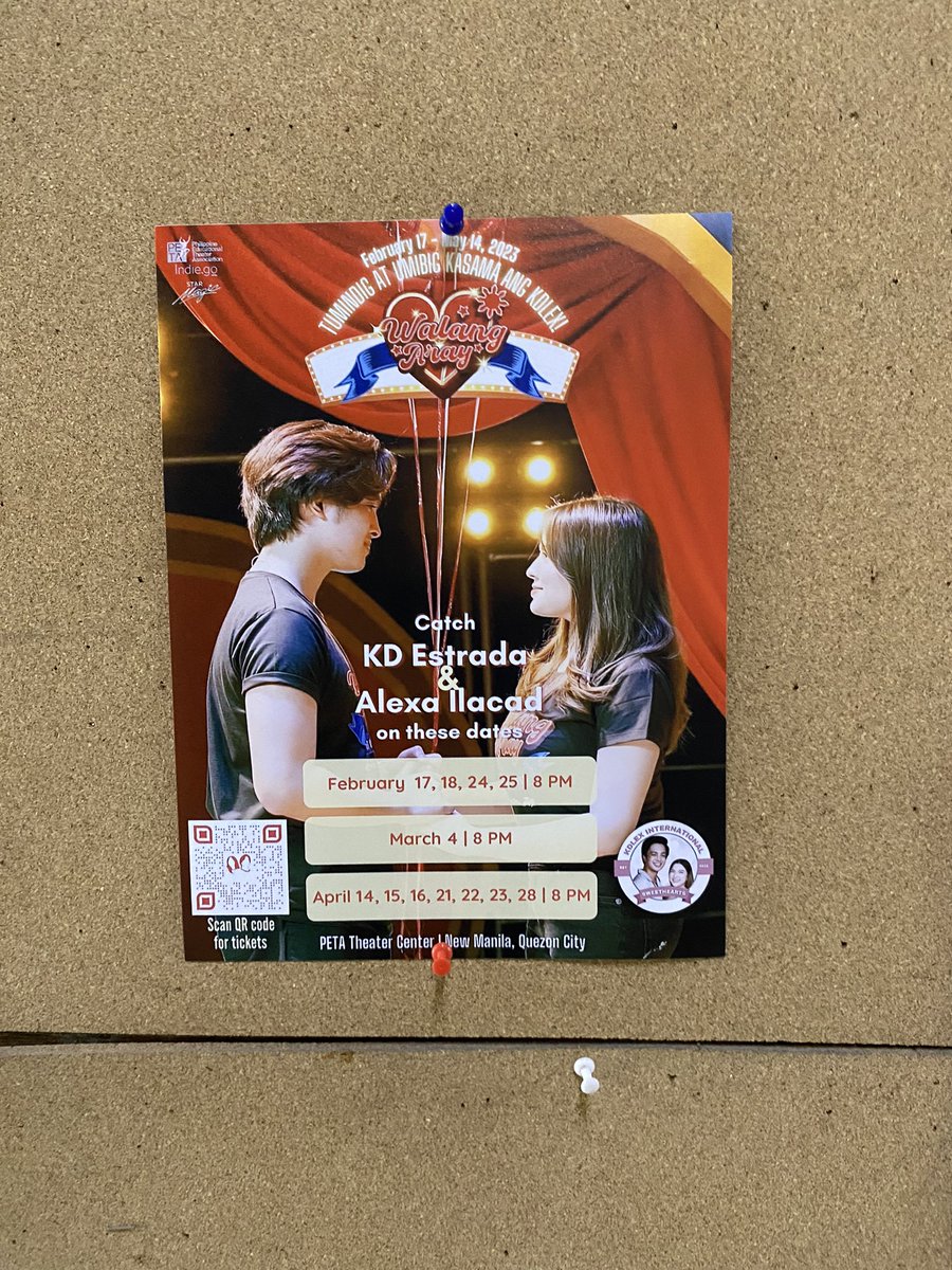 _PHobserver's tweet photo. saw this sa bulletin board omw to my class!!

i miss you both, @alexailacad and @kdestrada_ !!

stay blessed 💅🏻

#AlexaIlacad #KDEstrada | #KDLex https://t.co/jgRpZejKIe