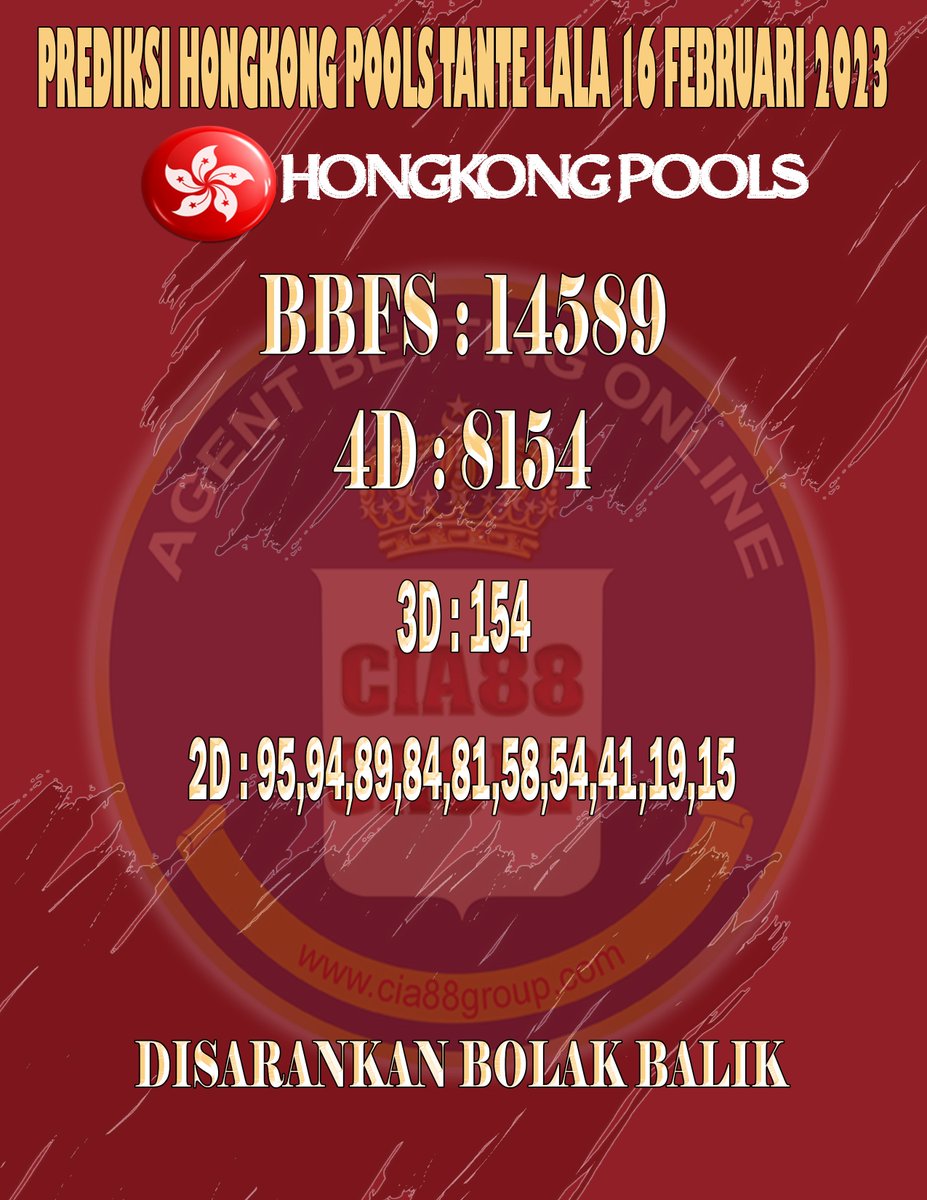 LalaMarcia3's tweet photo. 🇭🇰 *Prediksi hari ini yah Sayangg 16 FEBRUARI 2023 SUDAH READY* 😘 🇭🇰
yang gak pelit bagi-bagi prediksi 👉🏻 👉🏻 https://t.co/oO3fFzriU3
😉🤩🥰 https://t.co/phwSsO0rvD