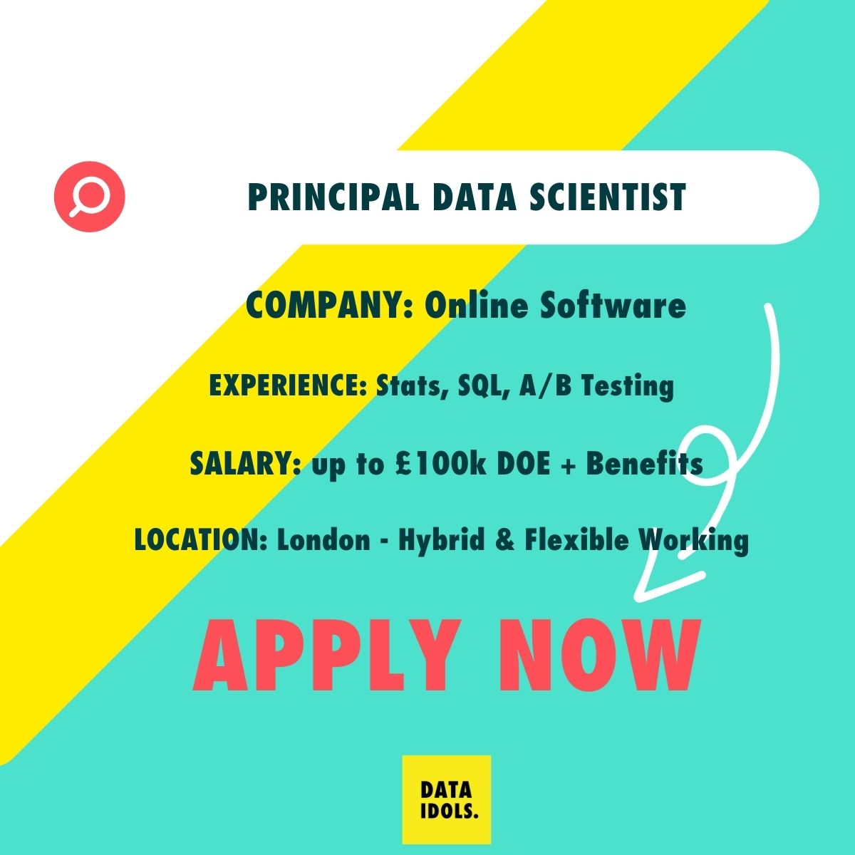 Job of the Week 🔥

Are you looking to step into a Principal Data Scientist role, working on a greenfield project within an innovative and collaborative business? 

Learn more and apply here: dataidols.com/job/3610-2/

#data #datascientist #datarecruitment #datajobs