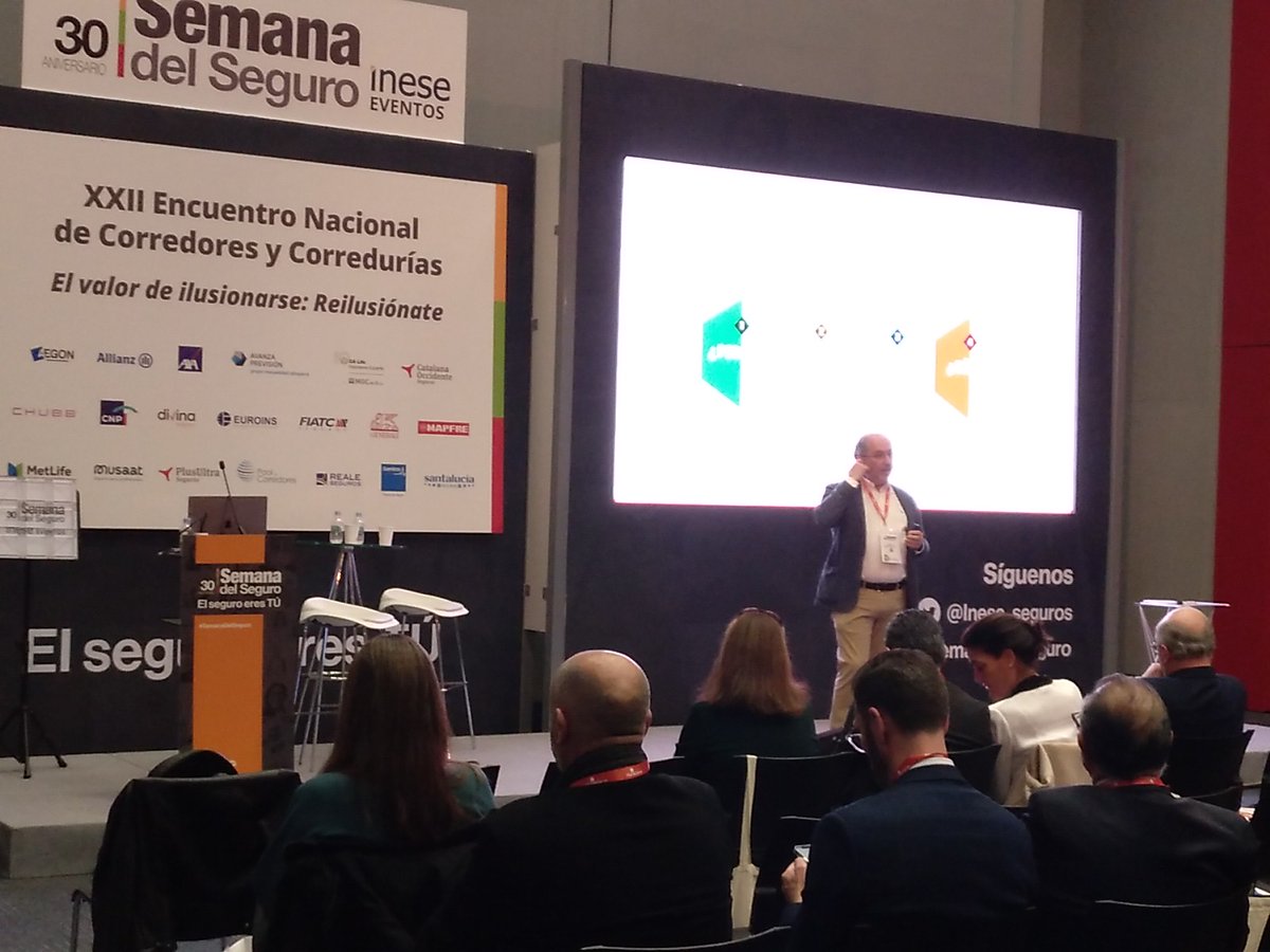 #SemanaDelSeguro Un referente en digitalización como Vicente de los Ríos nos ayuda a entender el mundo actual y lo que viene en el XXII Encuentro Nacional de Corredores y Corredurías. Lo contaremos en detalle en los medios de <a href="/Inese_seguros/">INESE</a>