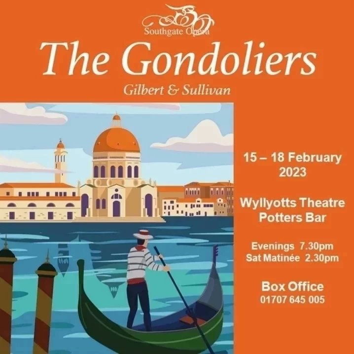 SouthgateOpera's tweet image. 4 MORE CHANCES TO SEE GONDOLIERS!
Tickets: tinyurl.com/SOGondoliers

Photos: @Steve_Beeston

#SOTheGondoliers #SOGondoliers #CultureInEnfield  #gilbertandsullivan @Wyllyotts