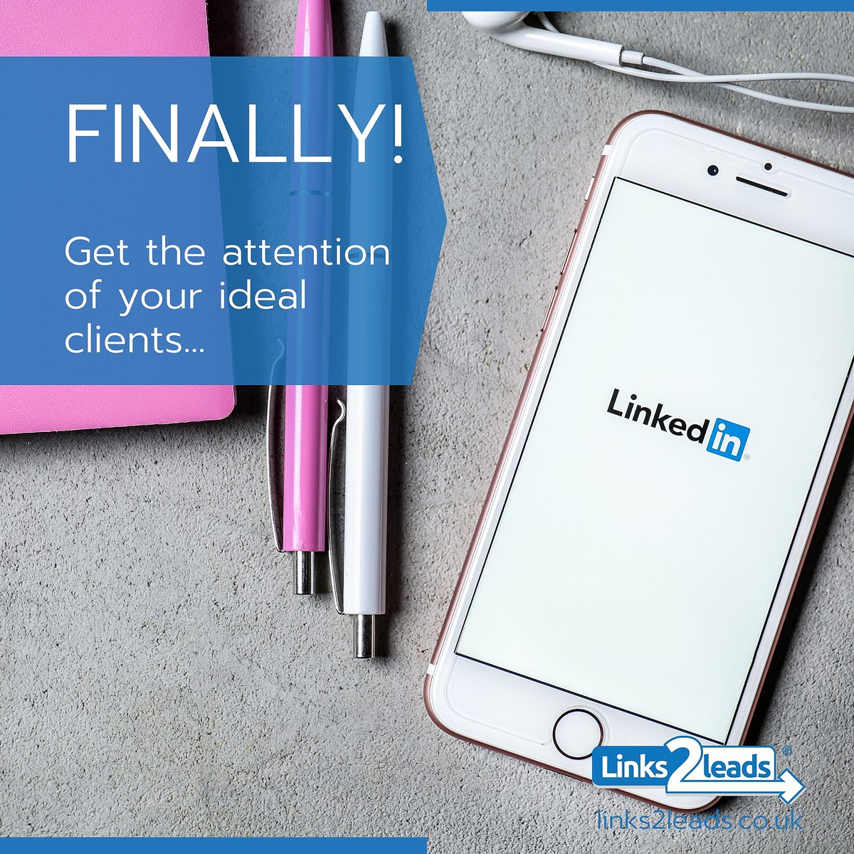 Forget Facebook and Instagram… 

If you run a B2B Business, LinkedIn is the *real* 'secret stash' you've always wanted. 

Let's finally get the attention of your ideal clients. Learn more here - bit.ly/394GNLg

#linkedin #linkedintips #linkedinstrategy #marketingtips