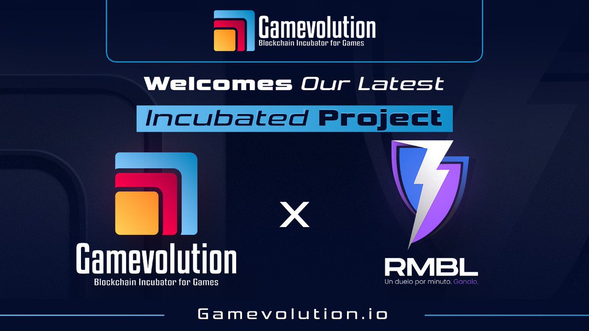 GamevolutionIO's tweet photo. 🔷RMBLing will be new gambling!🔷

Together with our newest incubated project - @rmbl_live - we are on a mission to change the way people interact with each other while watching live sports. 🔥

Interested? 🤔

➡️Stay tuned for more! ⬅️ https://t.co/6zx4wXH7XU
