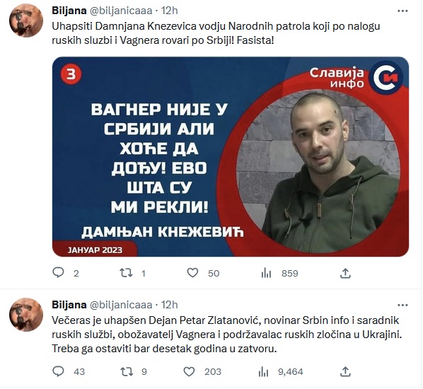 MajjjjaMajjjja's tweet photo. MAJMUNIZACIJA SRBADIJE se nastavlja via proUA/proEU Tviter botovi + autosovinisti poput "Biljane,"koja PO DIREKTIVI pljuje KONTROLISANE patriote(Vuciceve korisne idiote)kao rusofile,da bi se labilna Srbadija extra primila na njih,premda su ih izmajmunisali nebrojano puta do juce. https://t.co/nmtGQRI0a1