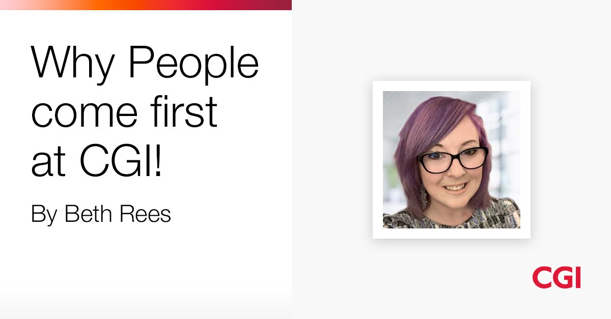 CGI_UKNEWS's tweet photo. CGI member Beth shares how she's long struggled with work, but here at CGI she feels fully understood, appreciated, and that her condition is respected.
Beth talks about how our #UnconditionallyInclusive culture has impacted her work life https://t.co/rV4NsZzyAD #WeAreCGI https://t.co/nzfLZrV6ax