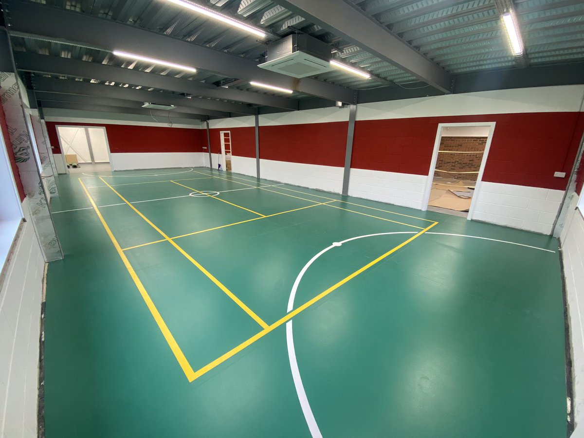 Our new Sports room is looking fantastic <a href="/ASFCsportshub/">Stanley Sports Hub</a> ⚽️ 🥅 🎾 🏒