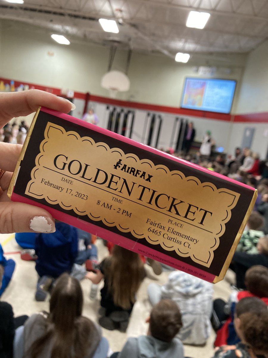 And we’re back! We are so excited for Charlie and the Chocolate Factory! Which one of our own students will earn a golden ticket?!