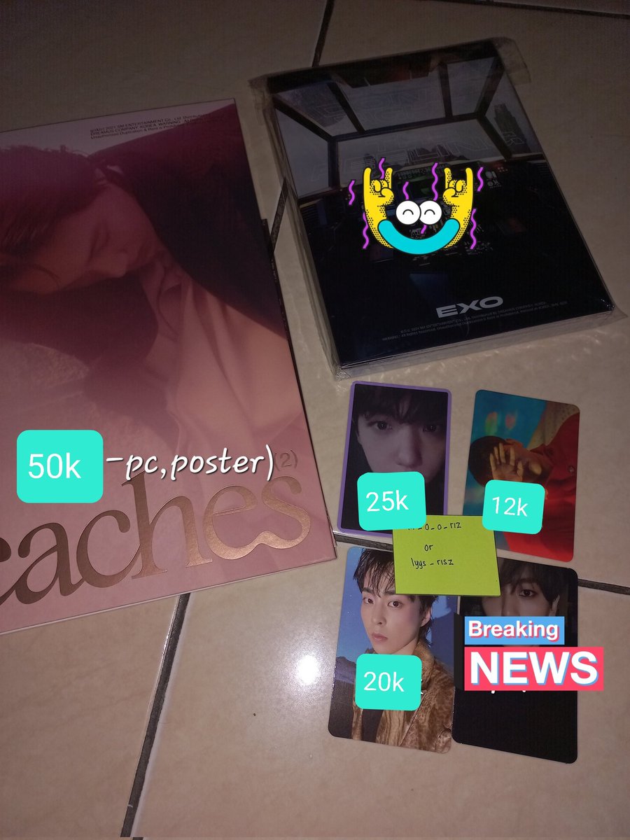 jonginn1485's tweet photo. wts aab exo ready ina (TAKEALL 60K, NEGOTIABLE)

t. baekhyun kai xiumin peaches bambi dftf

dom jatim

exc pack + adm!! https://t.co/x13l3v4taS