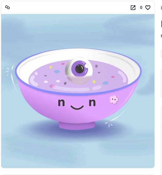 BrushLady's tweet photo. Gm 🍦
Fairy Soup #118 
#NFTCommunity #NFTs #NFT #NFTartist #OpenSeaNFT #japanesesoup #Asia #kawaii #kawaiigiveaway https://t.co/eCBrHA3ggq