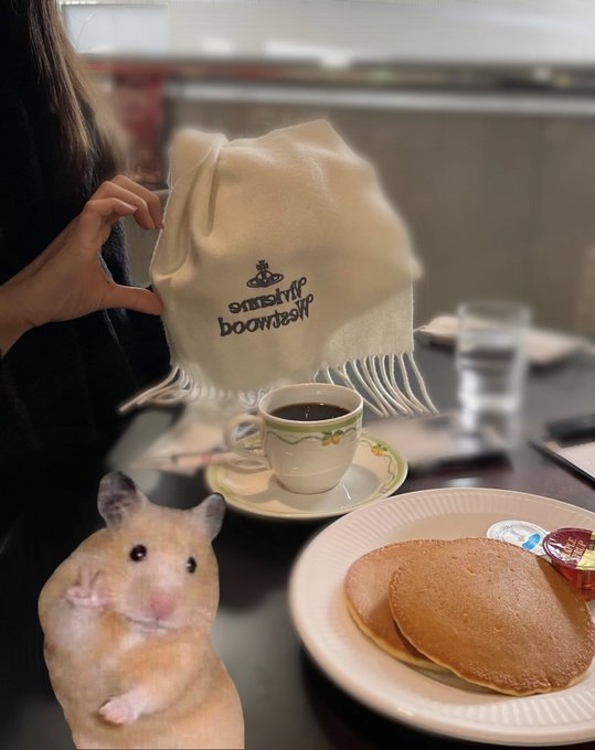 今日はあやちゃんがデートプランを考えてくれたんだけど、一日中ずっと楽しくて幸せでした&circ; &bull;͈ &middot;̫ &bull;͈ &circ;♡ ┈┈┈┈┈┈┈┈┈┈ 映画までの待ち時間に軽く入ったカフェで撮った写真です ✨ 私が前にプレゼントしたマフラー持って嬉しそうにしてるあやちゃん