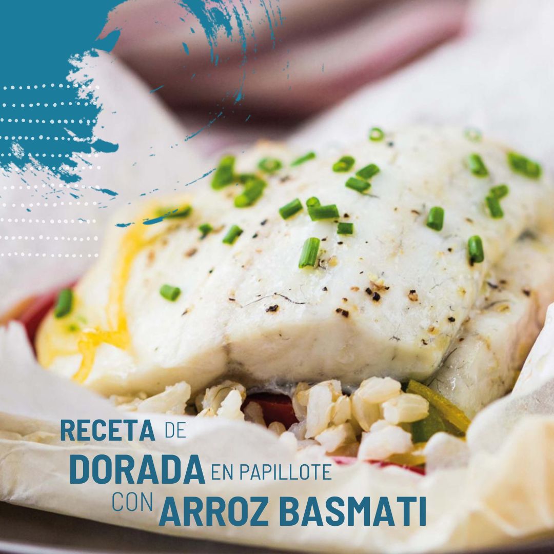 APROMAR_acui's tweet image. Si eres fan del pescado y el arroz, ¡esta receta es para ti! Se trata de DORADA EN PAPILLOTE CON ARROZ BASMATI. 🤤 🤤   Visita nuestra cuenta de Instagram si no te la quieres perder instagram.com/acuiculturaes/… 
#papillote #dorada #arrozbasmati #recetasdepescado #recetasconpescado