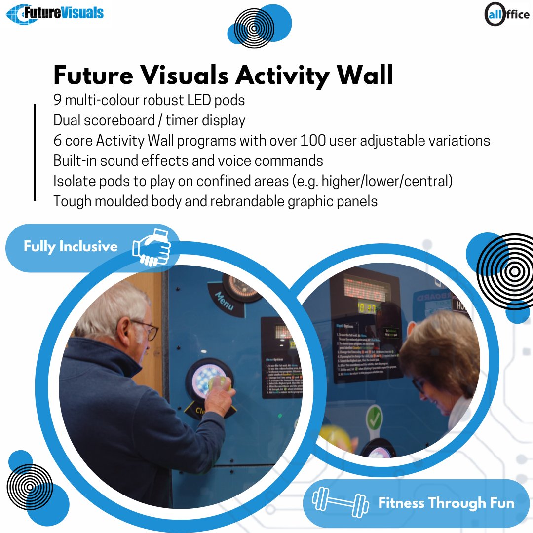 AllOffice1's tweet image. .. physical ability and cognitive functions like processing speed and memory.

This kind of regular accessible exercise helps the body produce endorphins (otherwise known as a happy hormone). It stops feeling so much like exercise because you just start having fun!

#activitywall
