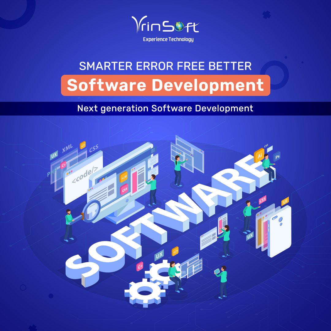 vrinsofts's tweet photo. Step up your software game with Smarter Error Free Better Development. Embrace the future of #softwaredevelopment now.
Have A Software Idea In Mind?
Let's Start Together!!
https://t.co/DlGFN5YCLO
#software #developer #business #programmer #softwareengineer #vrinsoft https://t.co/9VjPQ0kh9s