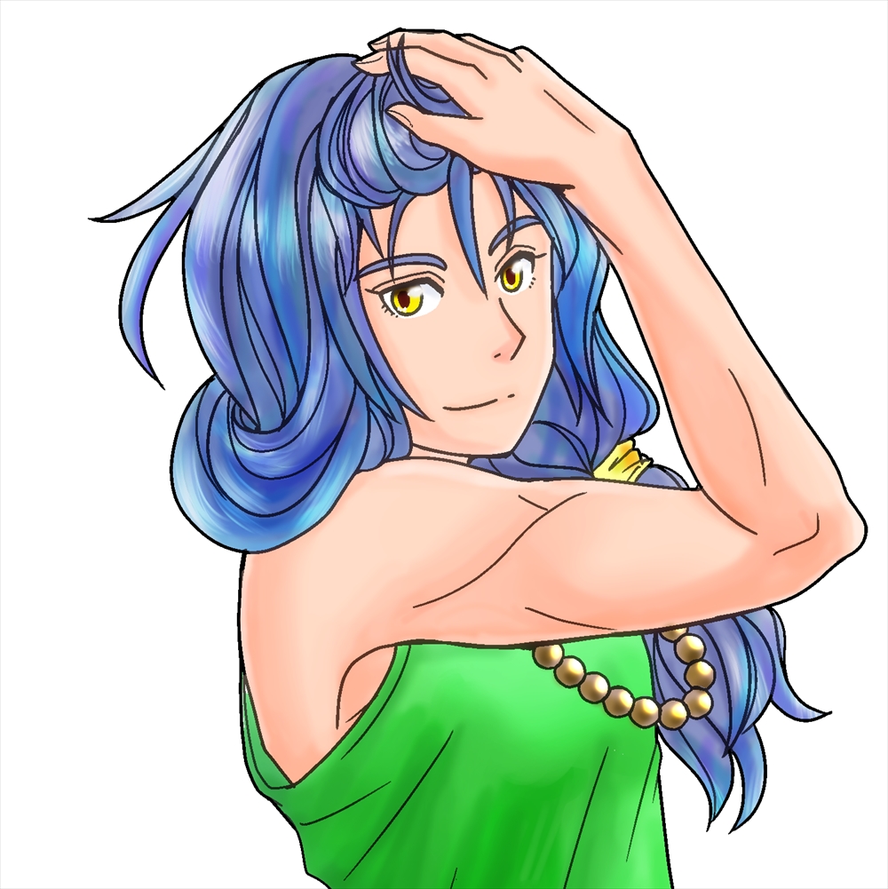 「#見た人も無言で緑の何かを上げる  過去絵をひたすらかき集めたw」|すずきのイラスト