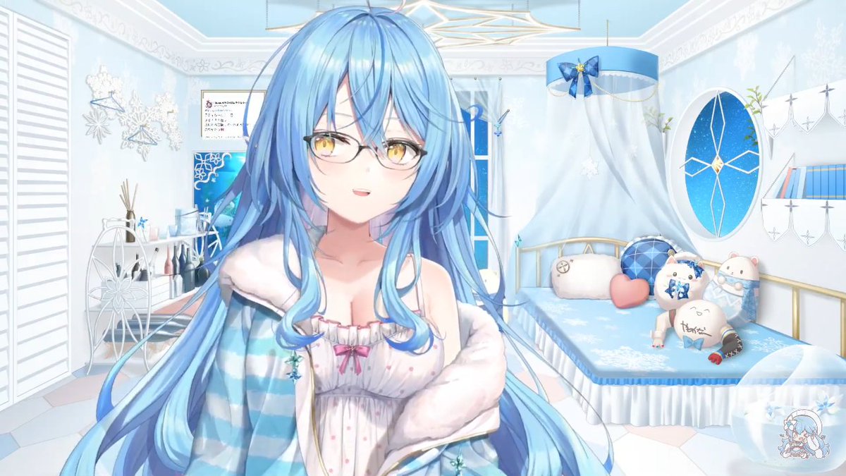 ラミィちゃん新衣装 シルエット的に部屋着かなとは思ってたけど