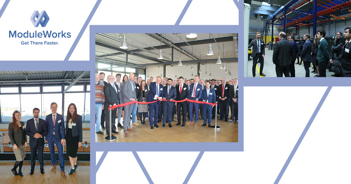 ModuleWorks's tweet image. Valentina König and Deborah Rogiers of our Research Department attended the ribbon cutting ceremony for the new Decarbon Factory Think Tank of the #RWTH Aachen University and #TheGermanEmiratiInstitute, accompanied by representatives of the NRW federal Government and the UEA!