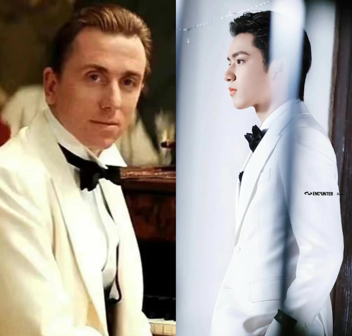 Chinese young artist #刘耀文(#liuyaowen)impersonated the character #1990 played by #timroth in the classic movie #thelegendof1900.

Liu has also done his best to perform such a well-known character. Good work deserves to be remembered by the world.