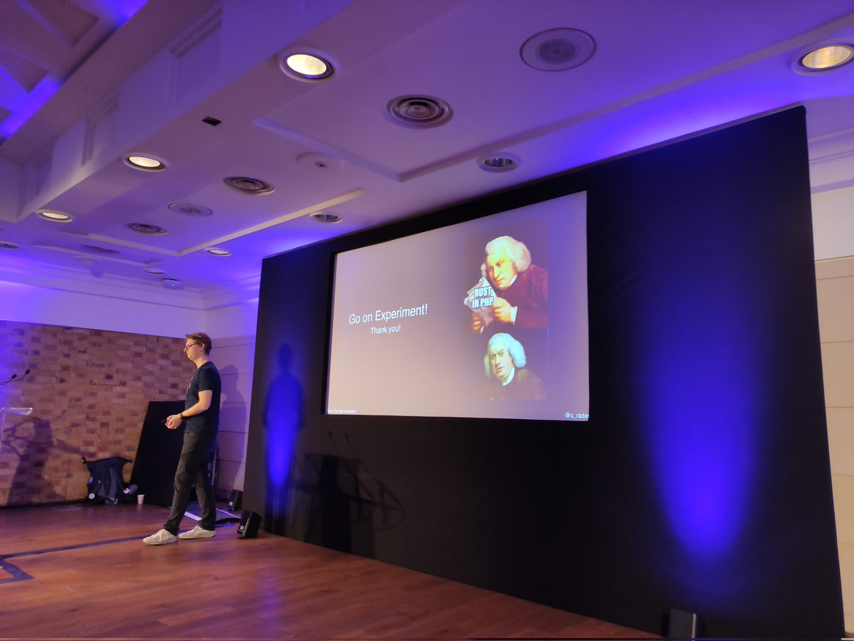 Claudia Teubner (@quiricia) on Twitter photo I am maybe a little bit biased, but the talk of <a href="/C_Rades/">Christian Rades</a> at the #phpuk23 was just overall amazing and joyful ☺️ I am maybe a little bit biased, but the talk of <a href="/C_Rades/">Christian Rades</a> at the #phpuk23 was just overall amazing and joyful ☺️