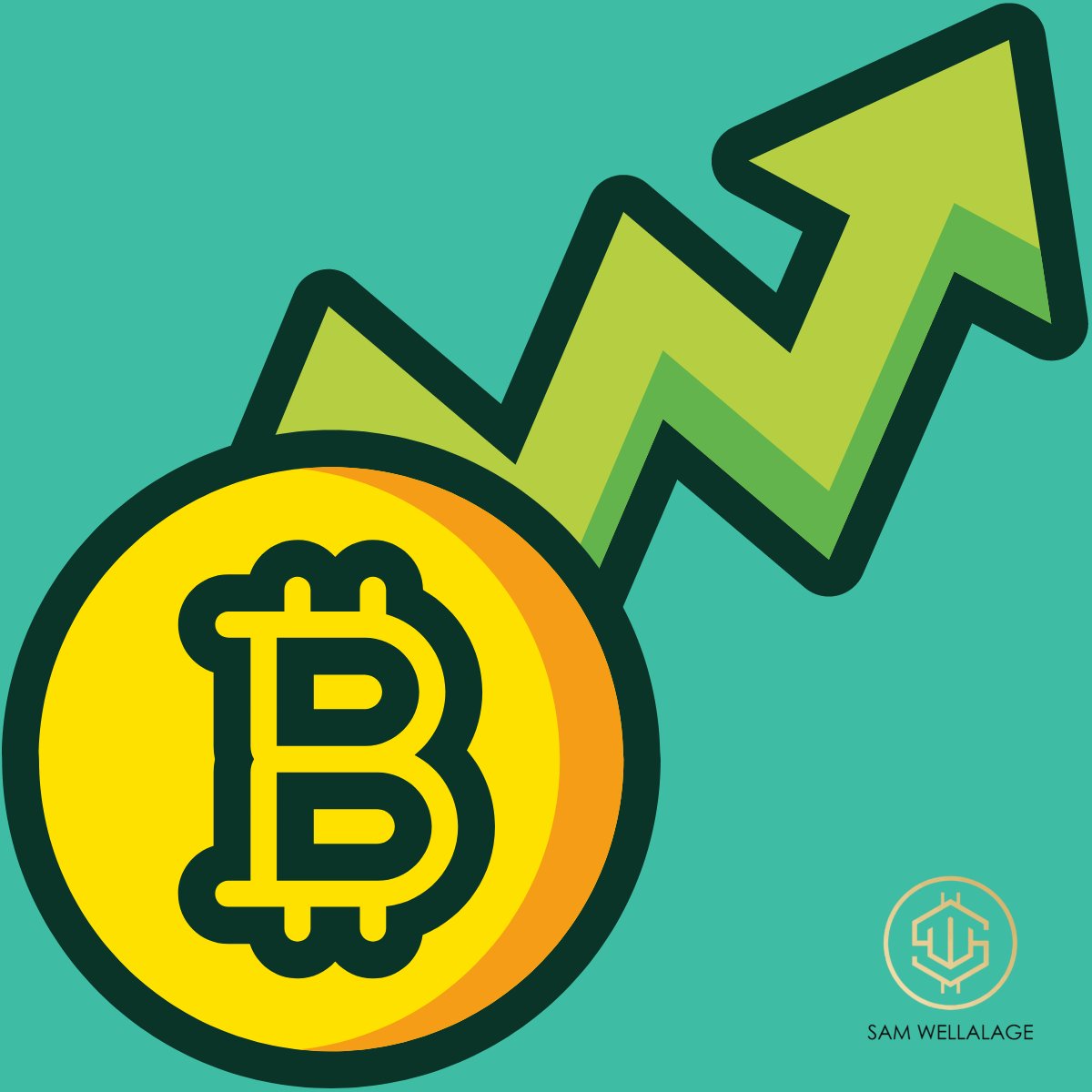 WellalageSam's tweet photo. Bitcoin is booming!🚀

The #markets are looking bullish after #Bitcoin surged 11% and #Ether rose more than 8% yesterday📈

The #crypto market's value rose by more than $84.8 billion in the 24 hours before the price jump.

Really good news amid all the #FUD this week! https://t.co/oXfKHuK2AZ