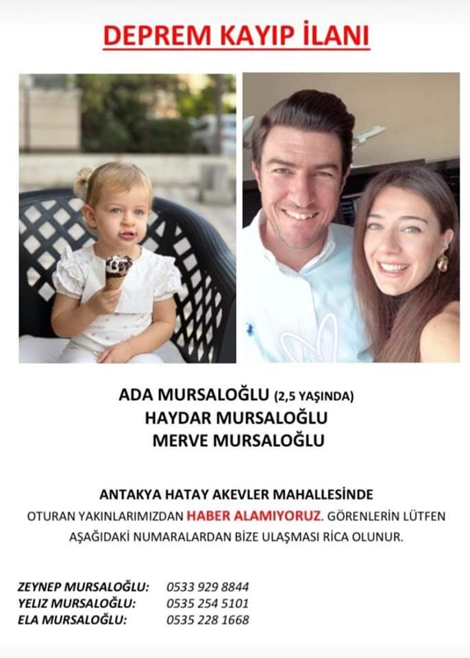 Mustafa_63_98's tweet photo. Kayıp #50milyar #TurkiyeTekYuerek #ACUN #ValentinesDay #Hatay #HalukLeventahbap #hatayantakya @haluklevent https://t.co/lL9utOEB12