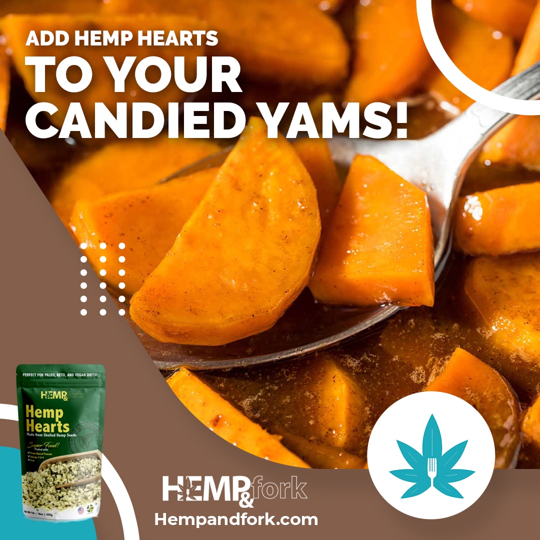 Hempandfork's tweet photo. Add some wholesome goodness to your next family dinner or holiday feast with our recipe for Candied Yams with Hemp Hearts! Delicious and nutritious, this southern classic with a twist is a must-try! #candiedyams #hearthemp #soulfood #blackhistory

https://t.co/zb4KB4oPNW https://t.co/7I0GHSaMKp